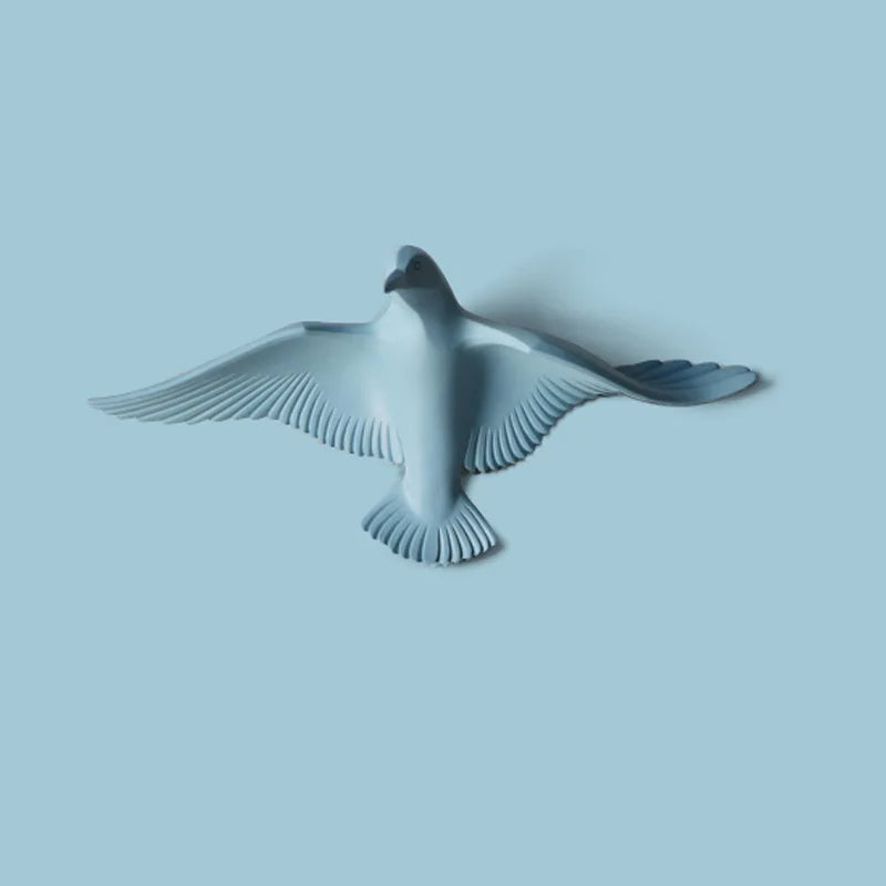 décoration murale créative mouette oiseau pour intérieur - vue 12 sur 36