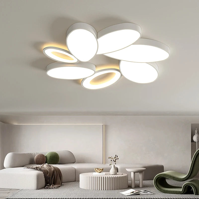 lustre moderne à leds pour décoration intérieure élégante et luxueuse - vue 3 sur 10