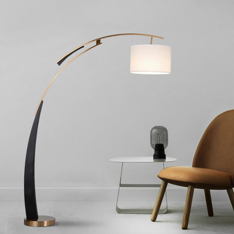 lampadaire chinois minimaliste pour décoration intérieure créative