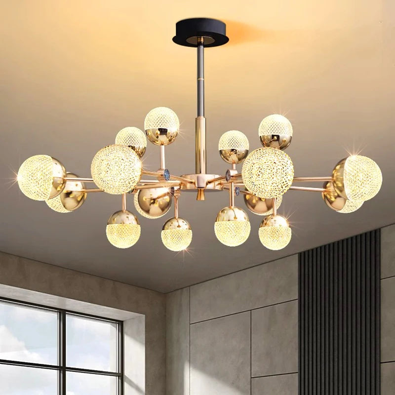 lustre Décoration de la maison salle à manger éclairage intérieur salon fantaisie - vue 3 sur 10