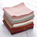 Serviette de table coton lavé style vintage campagne