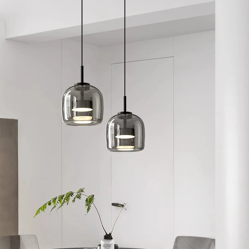 Chambre moderne salle à manger décorative led plafonniers lampes suspendues éclairage intérieur éclairage intérieur plafonnier lustre - vue 4 sur 9