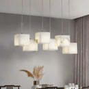 suspension créative en marbre pour décoration intérieure diy