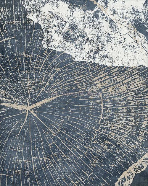 affiches abstraites sur les anneaux des arbres décoration artistique