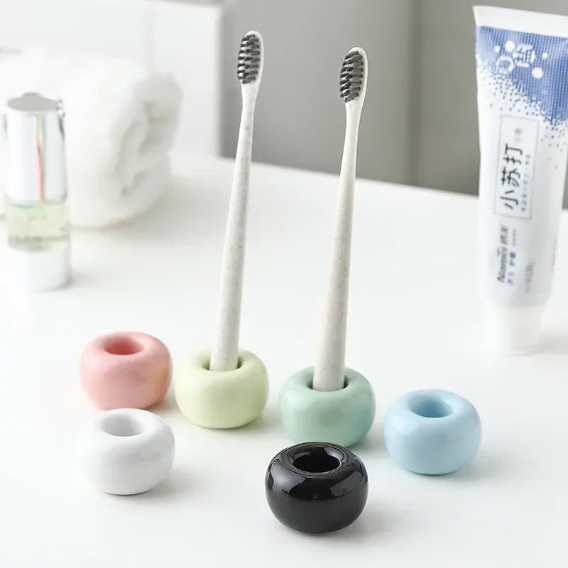 support de rangement pour brosse à dents en céramique - vue 3 sur 12