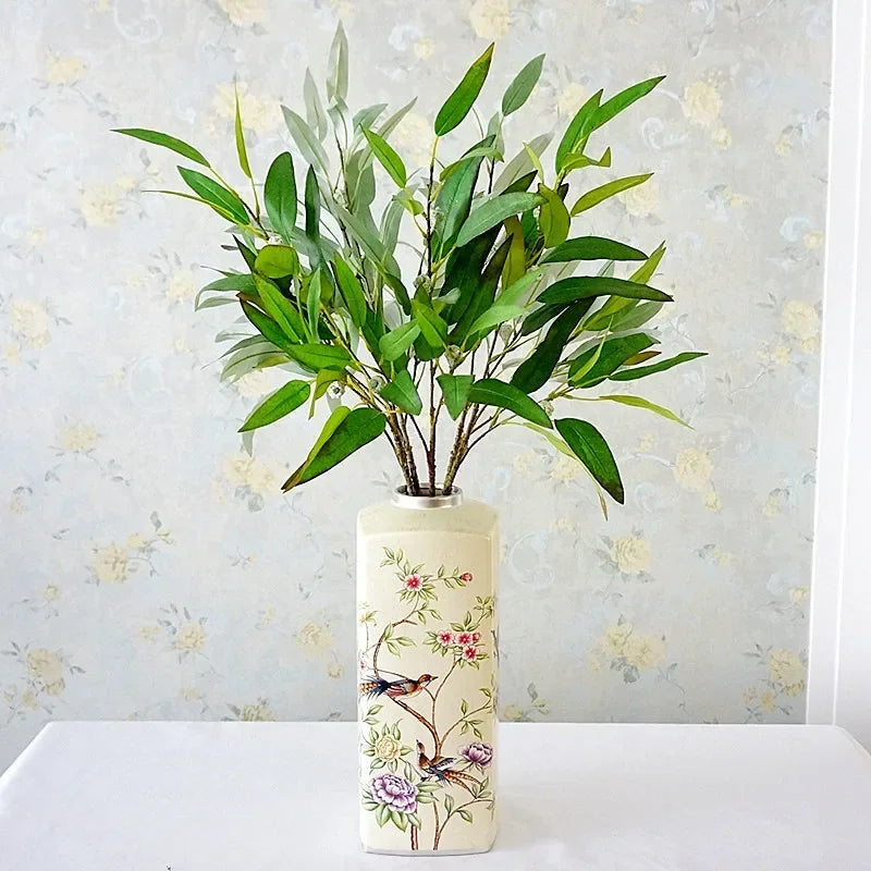 plantes vertes artificielles décoration florale mariage eucalyptus et fruits - vue 5 sur 9