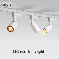 ensemble complet de luminaires sur rail led pour magasin