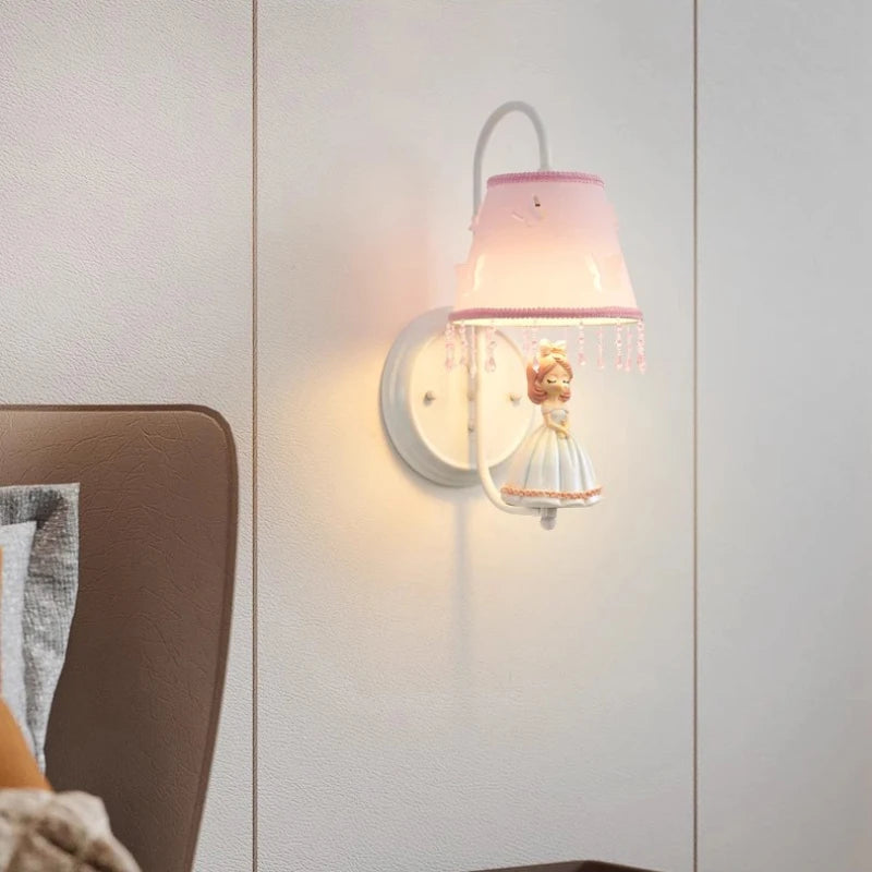 applique murale romantique pour chambre de fille moderne et chaleureuse - vue 5 sur 6