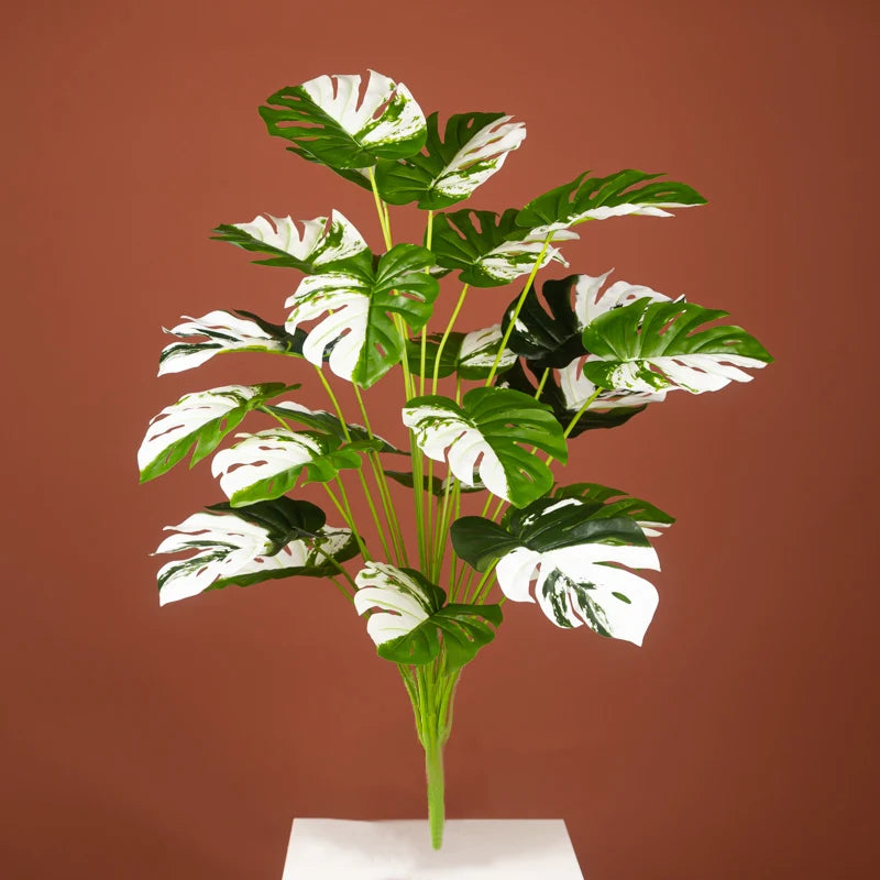 plantes tropicales artificielles monstera feuillage décoratif pour intérieur extérieur - vue 9 sur 21