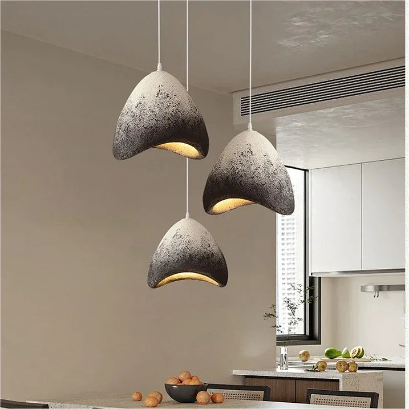 lustre led japonais créatif pour décoration intérieure artistique - vue 6 sur 18