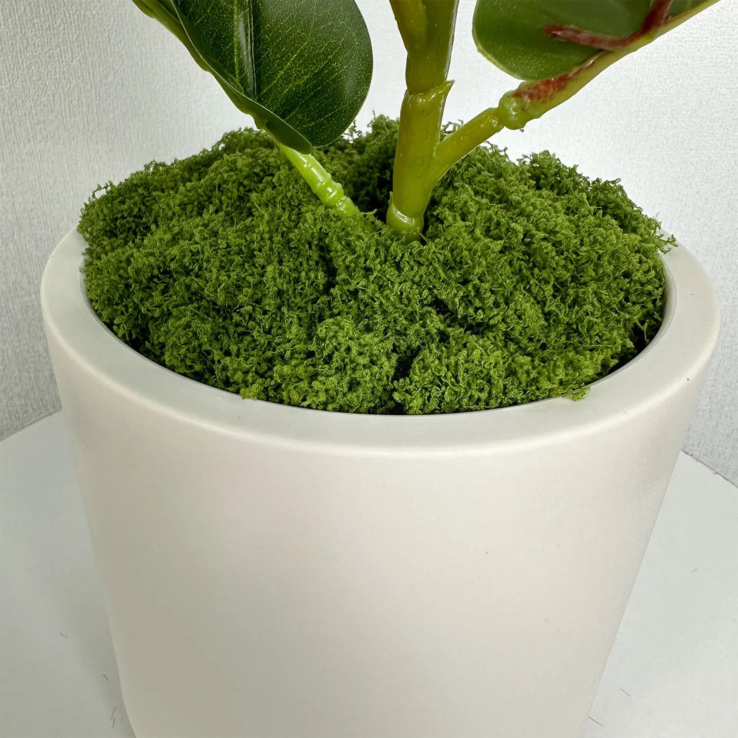 pot décoratif nordique en plastique et céramique pour intérieur - vue 7 sur 10