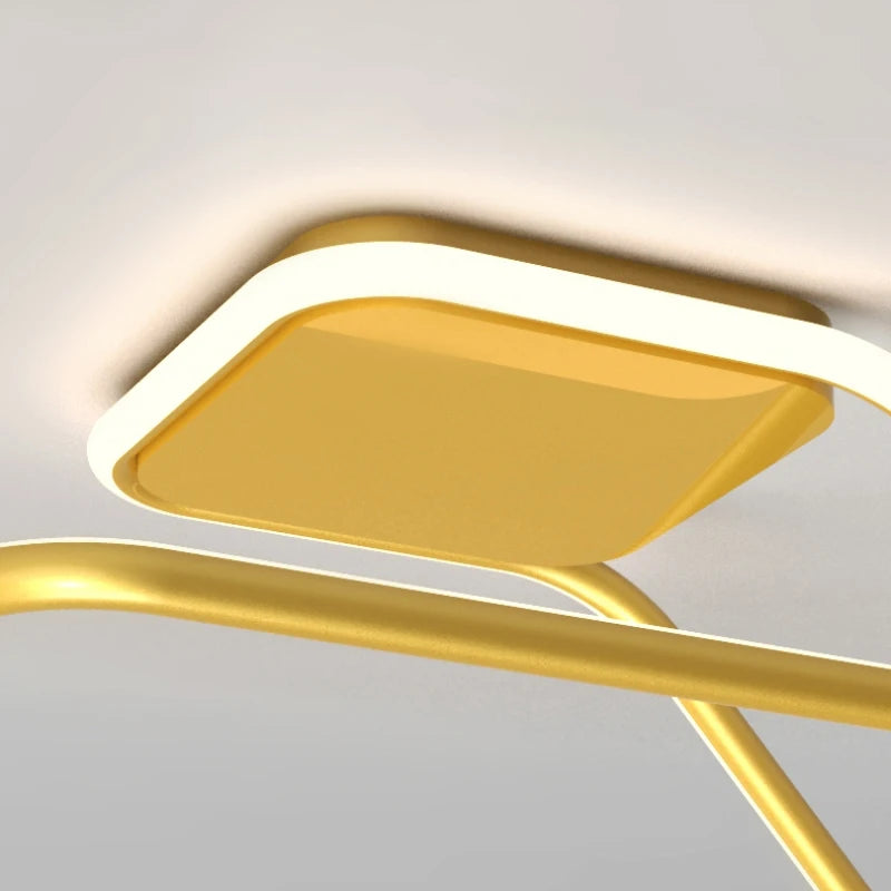 plafonnier moderne réglable avec télécommande pour décoration intérieure - vue 6 sur 16