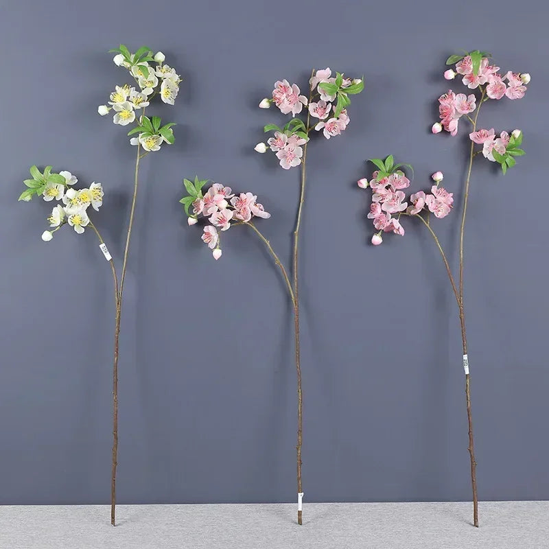 fleurs artificielles en soie pour décoration intérieure élégante - vue 5 sur 9