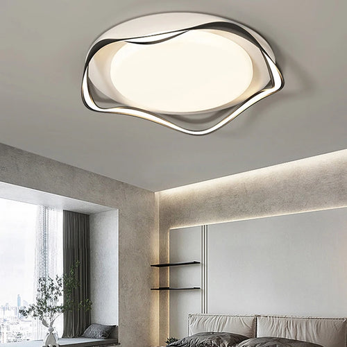 plafonnier led moderne design simple avec télécommande