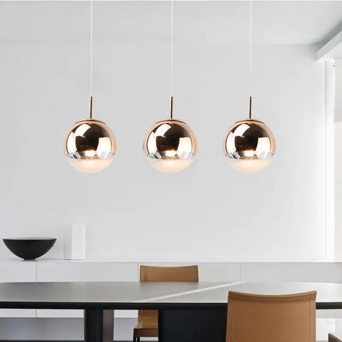suspension moderne en verre pour café et bar - vue 2 sur 9