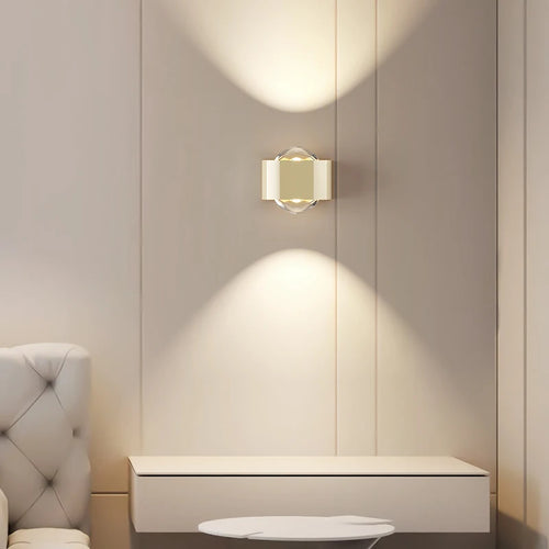 applique murale ronde minimaliste style bauhaus médiéval - vue 5 sur 11