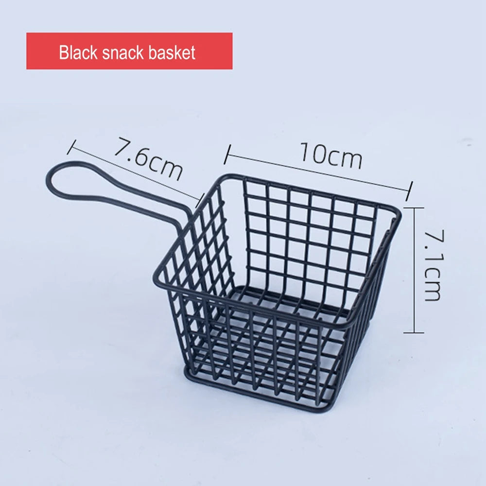 panier à frites en acier inoxydable pour aliments frits - vue 7 sur 14
