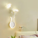 Applique murale LED en forme de plante verte