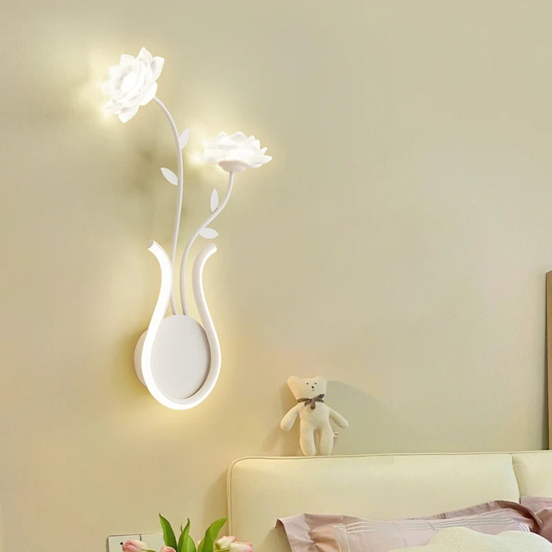 Applique murale LED en forme de plante verte - vue 4 sur 12
