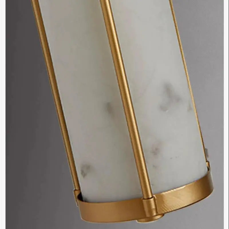 applique murale en marbre style chinois avec éclairage led design - vue 7 sur 14