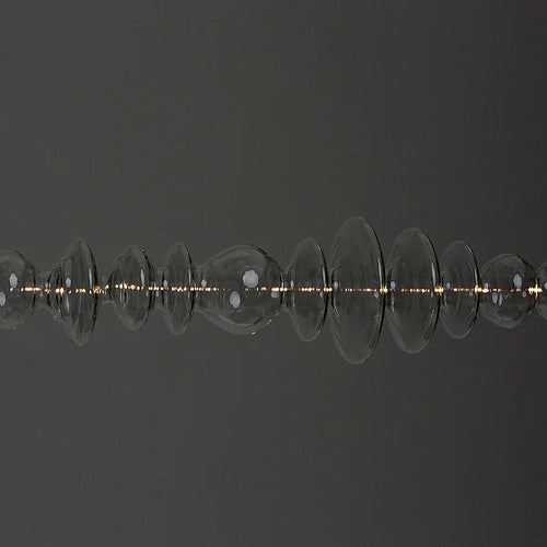 lustre en verre design créatif minimaliste pour restaurant moderne - vue 5 sur 7