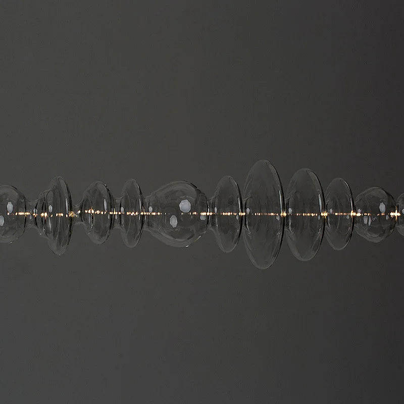 lustre en verre design créatif minimaliste pour restaurant moderne - vue 5 sur 7