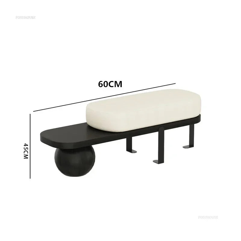 banc en bois massif multifonctionnel pour intérieur élégant - vue 16 sur 19