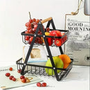 panier de rangement amovible pour fruits légumes et cosmétiques