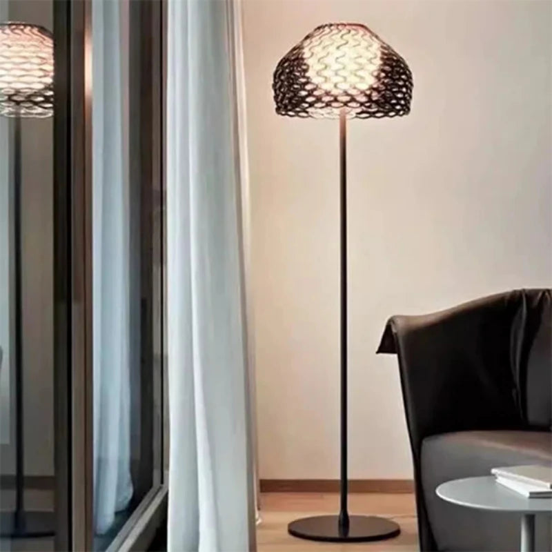lampe de sol led minimaliste pour un éclairage chaleureux - vue 6 sur 10