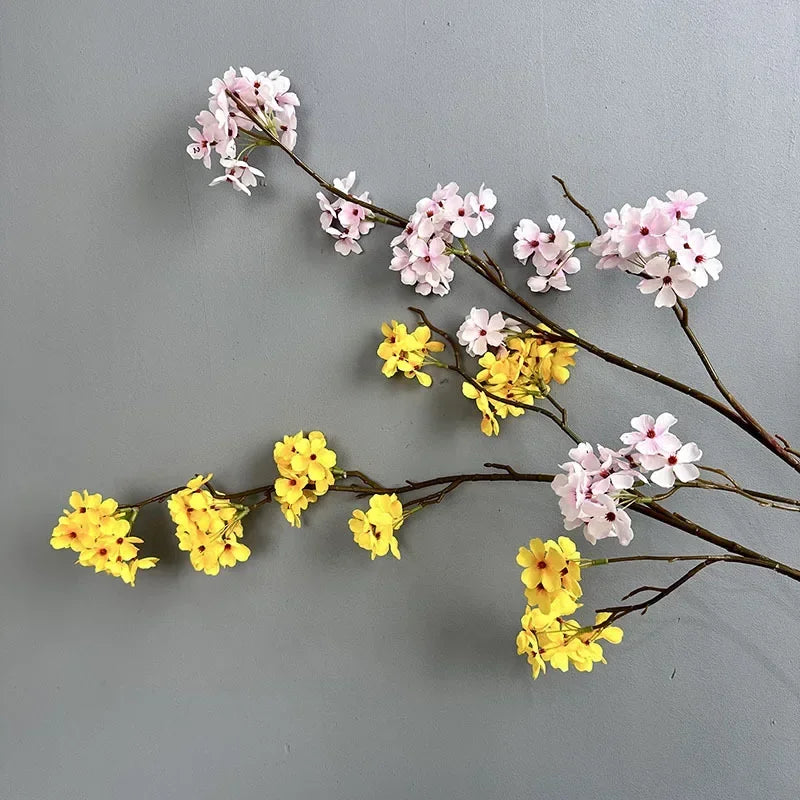 fleurs artificielles longues branches pour décoration intérieure élégante - vue 7 sur 12