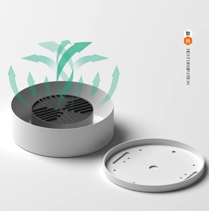 Surface Monté LED Downlight 9W Cob Plafonniers LED Spots Plafonniers Éclairage BLANC - vue 3 sur 9