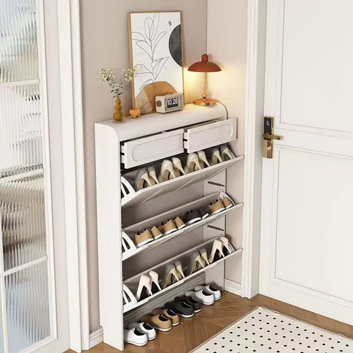 meuble à chaussures organisateur de rangement pratique pour la maison - vue 4 sur 7