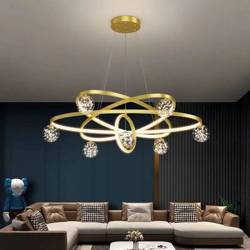 lustre minimaliste nordique en étoile pour décoration moderne