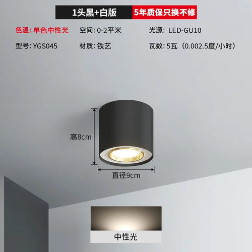 plafonnier double tête pour éclairage intérieur et extérieur - vue 13 sur 13