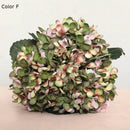 lot de 3 fleurs artificielles d'hortensia pour décoration de mariage