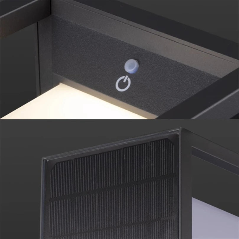 applique murale solaire avec capteur de mouvement pour extérieur - vue 6 sur 10