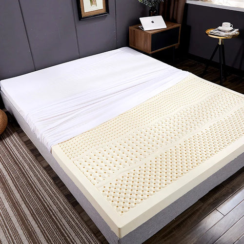 matelas en latex naturel avec housse en caoutchouc pur pour un confort optimal