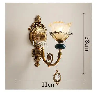 lustre en céramique avec éclairage cristal pour décoration intérieure - vue 13 sur 12