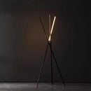 Minimalisme moderne lampadaire LED salon canapé côté créativité atmosphère lampadaires chambre interrupteur au pied luminaires