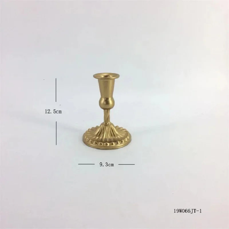 lustre en métal romantique pour décorations de mariage et dîner - vue 15 sur 29