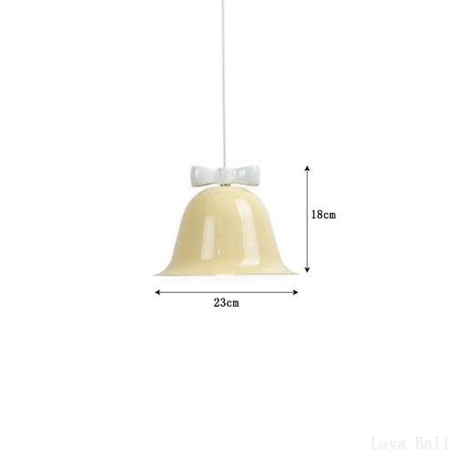 suspension modernes en forme de cloche avec nœud décoratif - vue 12 sur 20