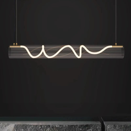lustre design en acrylique pour éclairage décoratif intérieur