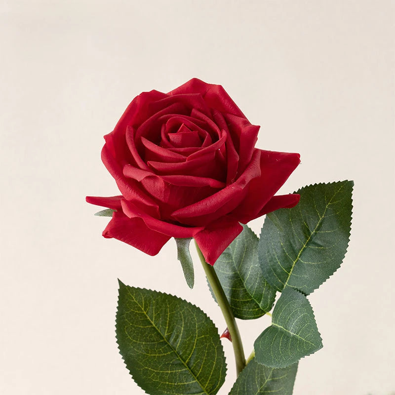 fleurs artificielles roses en tissu pour décoration florale mariage jardin - vue 12 sur 12