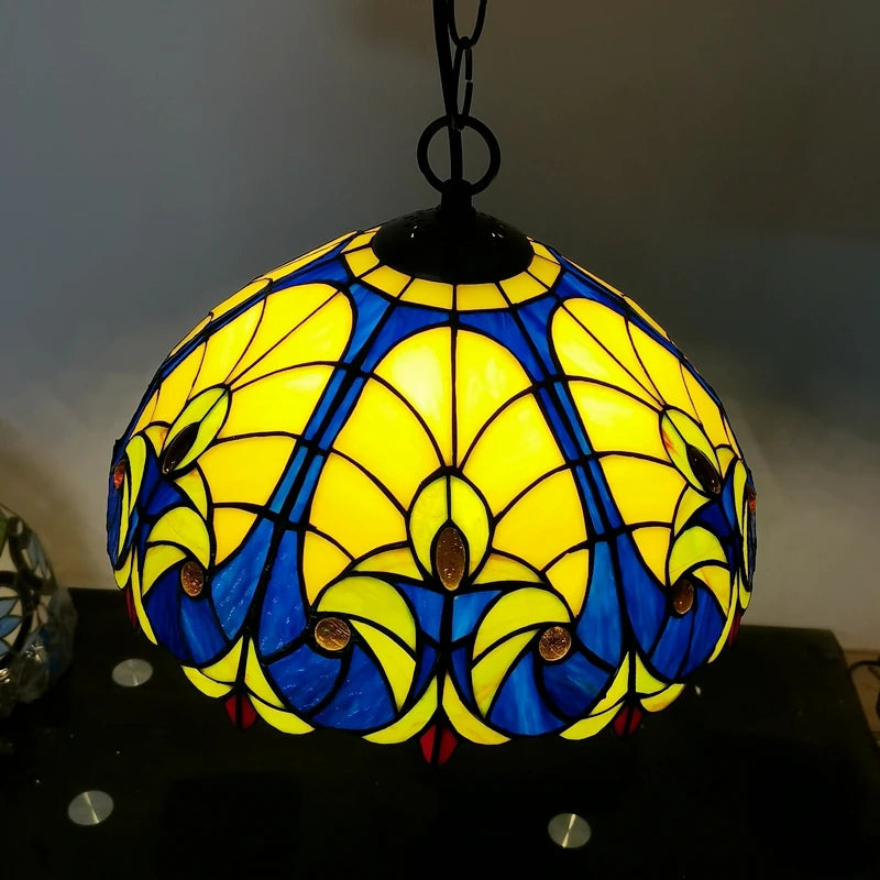 lustre nordique en verre rétro pour éclairage de café - vue 2 sur 6