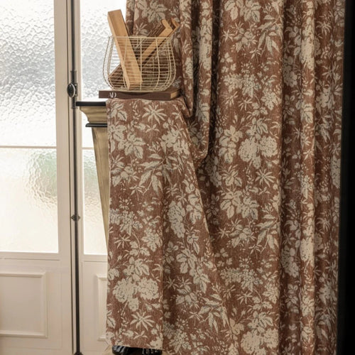 Rideau occultant moderne motifs floraux pour salon chambre - vue 2 sur 9