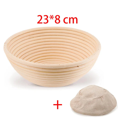 panier à pain en rotin naturel fait main pour fermentation de pâte au levain - vue 14 sur 21