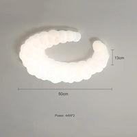 Plafonnier de style crème pour chambre à coucher
