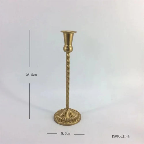 lustre en métal romantique pour décorations de mariage et dîner - vue 23 sur 29