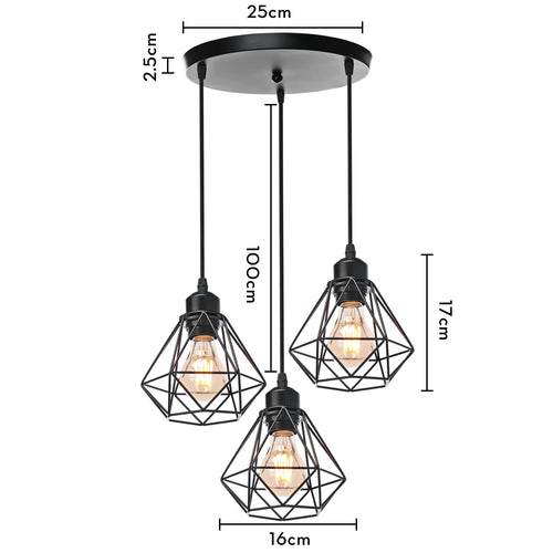 suspension moderne à têtes led pour intérieur design - vue 13 sur 22