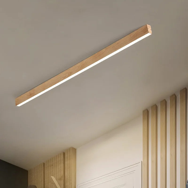 plafonnier led aluminium nordique grain allée - vue 4 sur 13